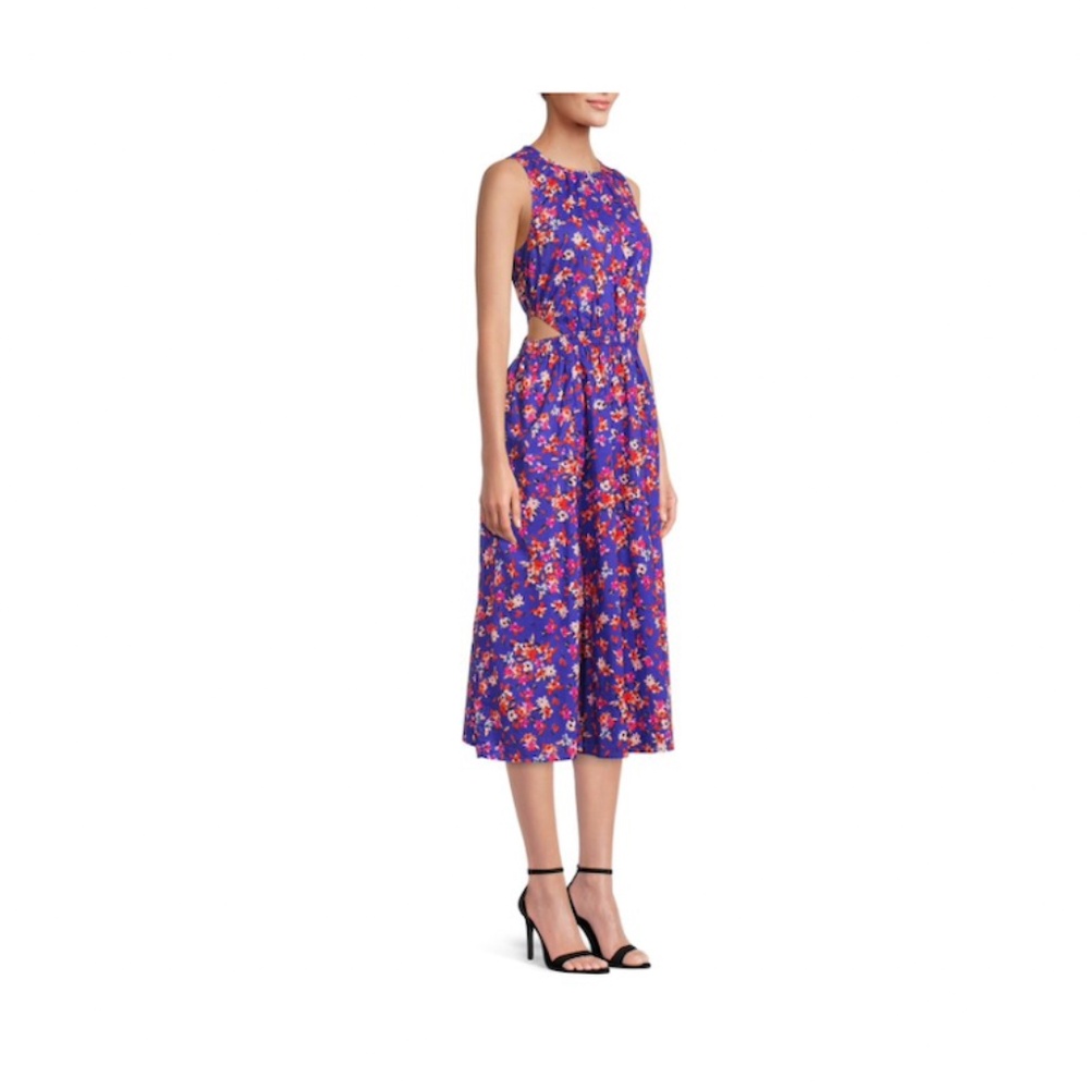 Beach Lunch Lounge sleeveless maxi dress with side cutout detail